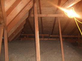 Foil Radiant Barrier Before