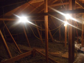 Foil Radiant Barrier Before