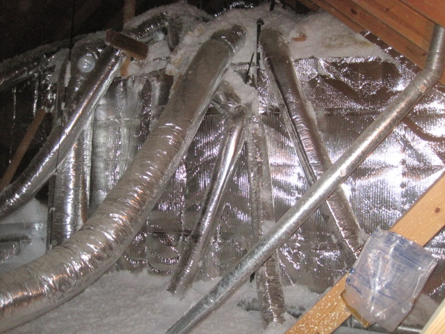 Insulation company that removes destroyed insulation